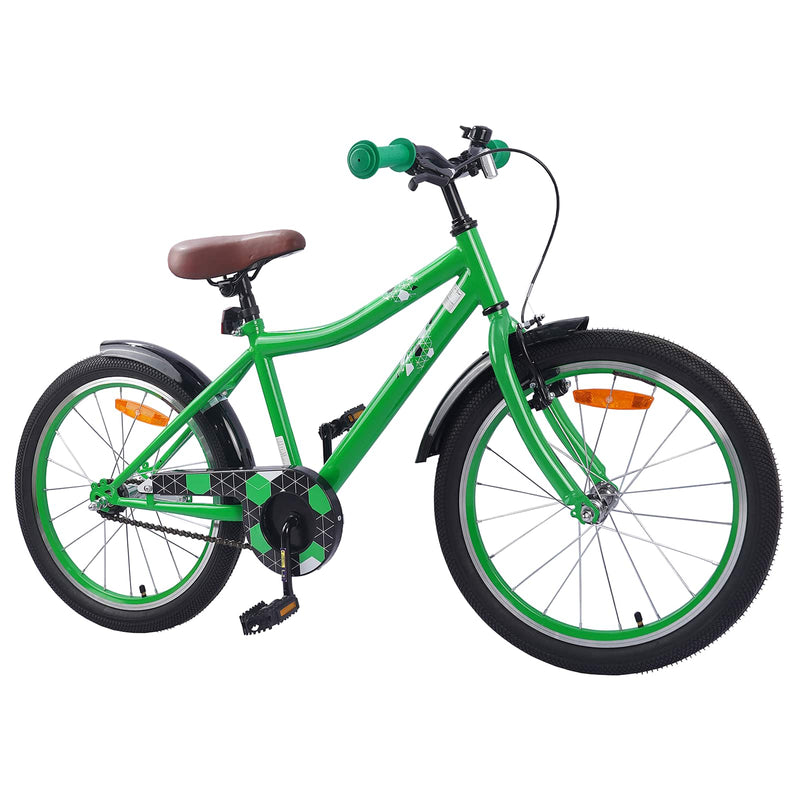 Load image into Gallery viewer, Vidaxl kinderfiets 20 inch voor 6-11 jaar oud groen
