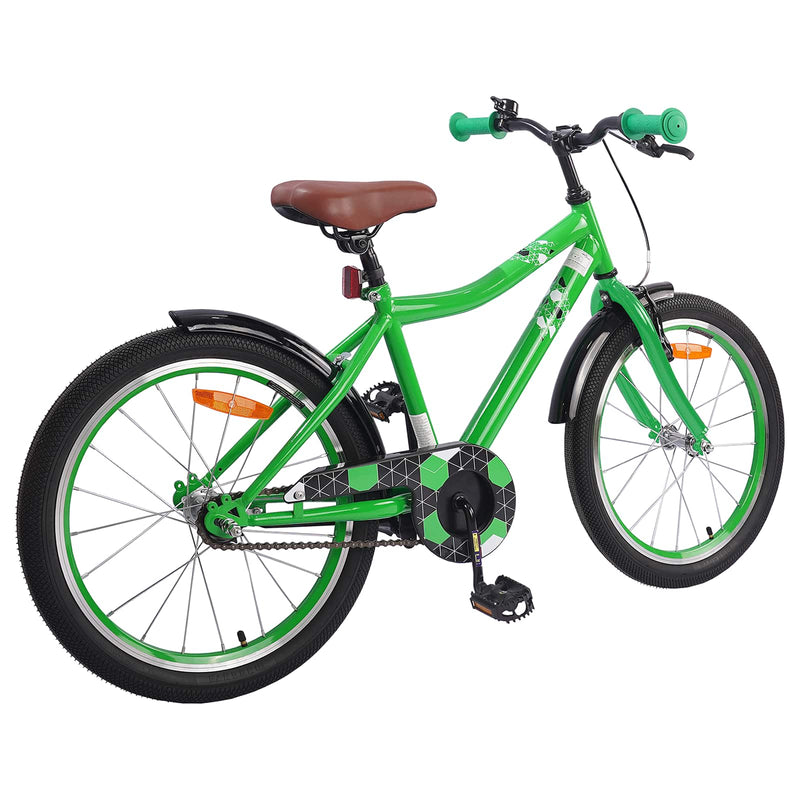 Load image into Gallery viewer, Vidaxl kinderfiets 20 inch voor 6-11 jaar oud groen
