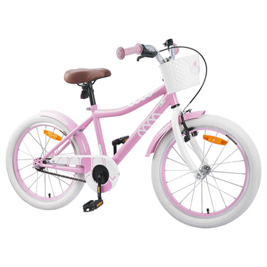 Vidaxl kinderfiets 20 inch voor 6-11 jaar oud lichtroze