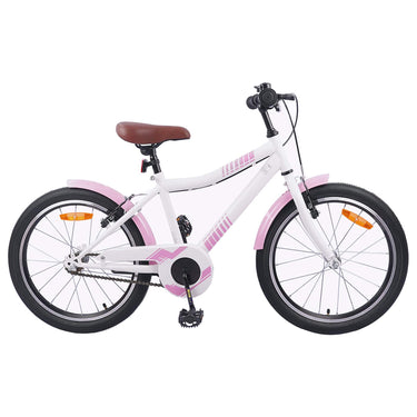 Vidaxl kinderfiets 24 inch voor 8-12 jaar oud lichtroze