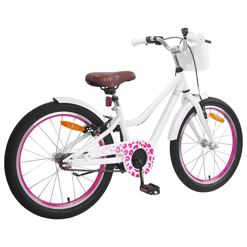 Load image into Gallery viewer, Vidaxl kinderfiets 20 inch voor 6-11 jaar oud wit
