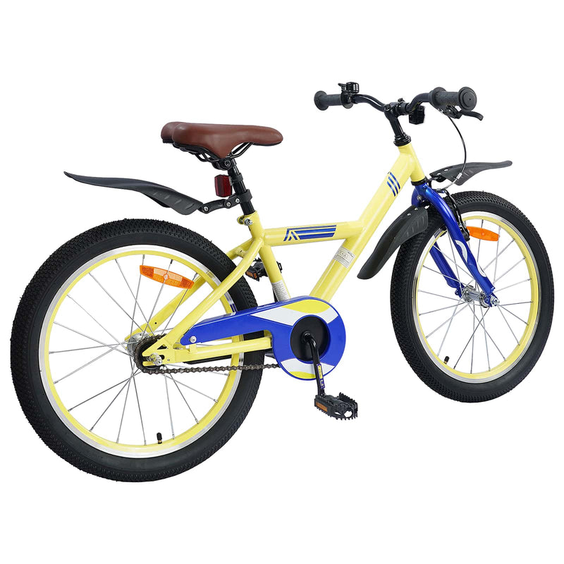 Load image into Gallery viewer, Vidaxl kinderfiets 20 inch voor 6-11 jaar oud geel
