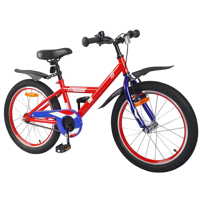 Load image into Gallery viewer, Vidaxl kinderfiets 20 inch voor 6-11 jaar oud rood
