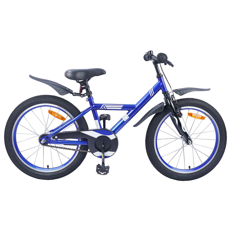 Load image into Gallery viewer, Vidaxl kinderfiets 20 inch voor 6-11 jaar oud donkerblauw
