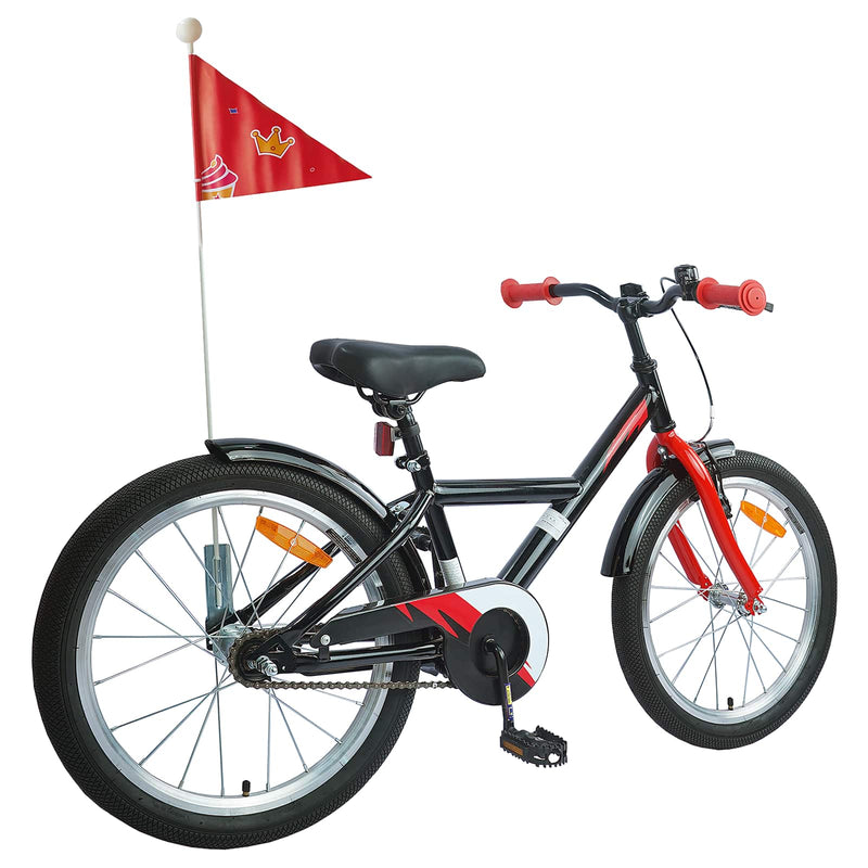 Load image into Gallery viewer, Vidaxl kinderfiets 20 inch voor 6-11 jaar oud zwart
