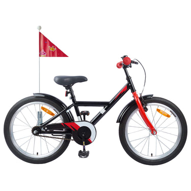 Vidaxl kinderfiets 20 inch voor 6-11 jaar oud zwart