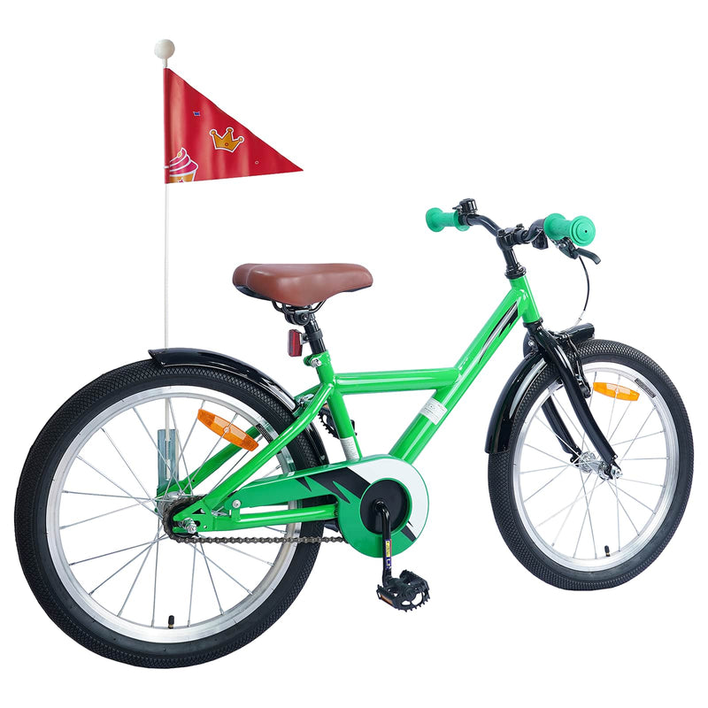 Load image into Gallery viewer, Vidaxl kinderfiets 20 inch voor 6-11 jaar oud groen
