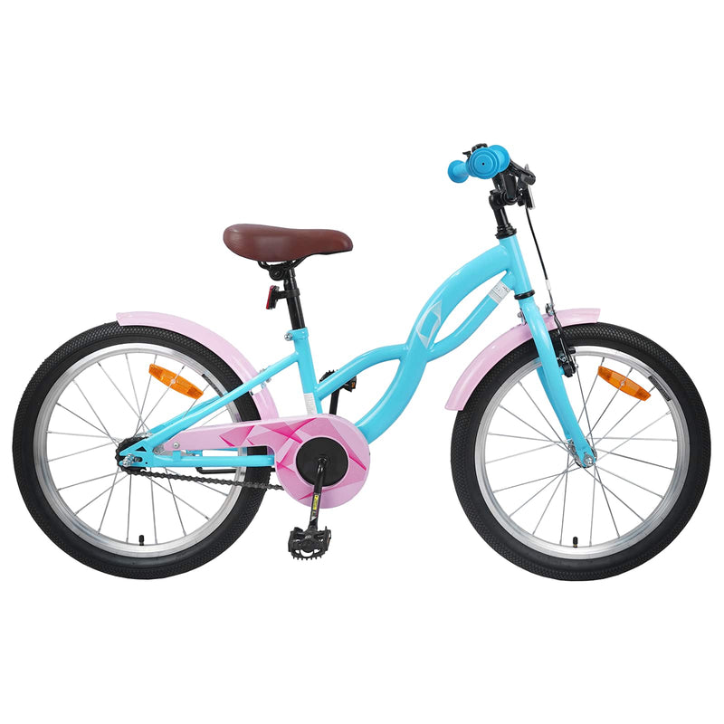 Load image into Gallery viewer, Vidaxl kinderfiets 20 inch voor 6-11 jaar oud lichtblauw
