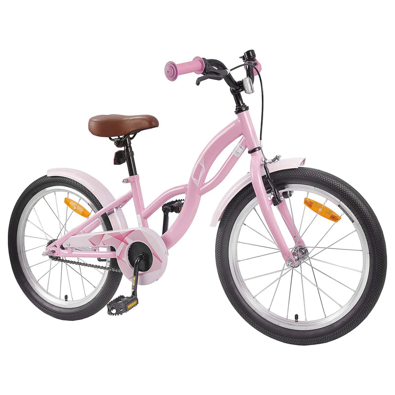 Load image into Gallery viewer, Vidaxl kinderfiets 20 inch voor 6-11 jaar oud lichtroze
