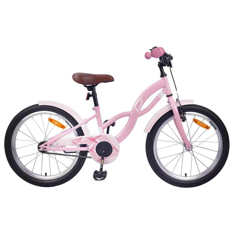 Load image into Gallery viewer, Vidaxl kinderfiets 20 inch voor 6-11 jaar oud lichtroze
