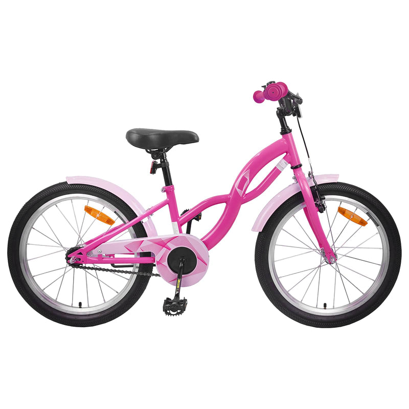 Load image into Gallery viewer, Vidaxl kinderfiets 20 inch voor 6-11 jaar oud donkerroze
