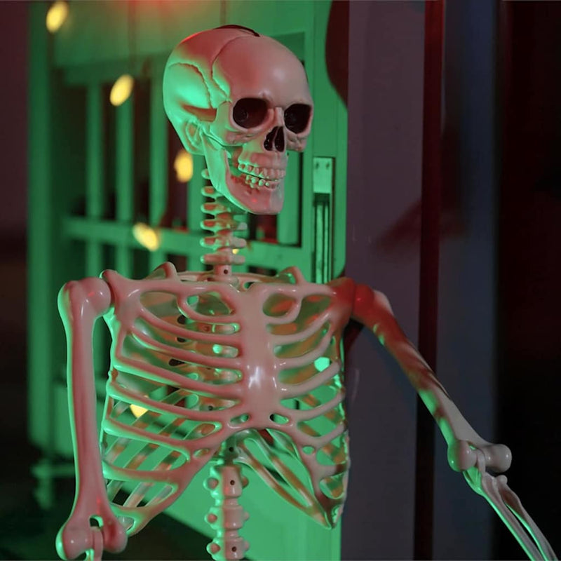 Load image into Gallery viewer, Vidaxl halloween skelet 2 pcs wit 85 cm pvc

