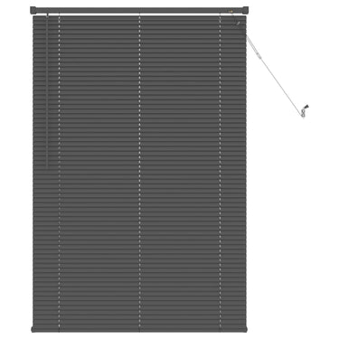 Vidaxl venetiaanse blind verstelbaar zilvergrijs 150 x 90 cm pvc