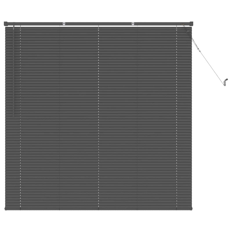 Load image into Gallery viewer, Vidaxl venetiaanse blind verstelbaar zilvergrijs 150 x 160 cm pvc
