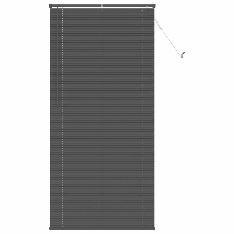 Load image into Gallery viewer, Vidaxl venetiaanse blind verstelbaar zilvergrijs 213 x 80 cm pvc
