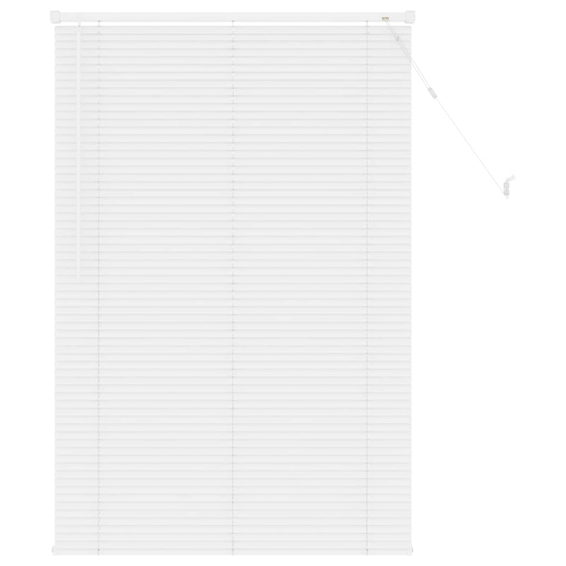 Load image into Gallery viewer, Vidaxl venetiaanse blind verstelbaar wit 150 x 80 cm pvc
