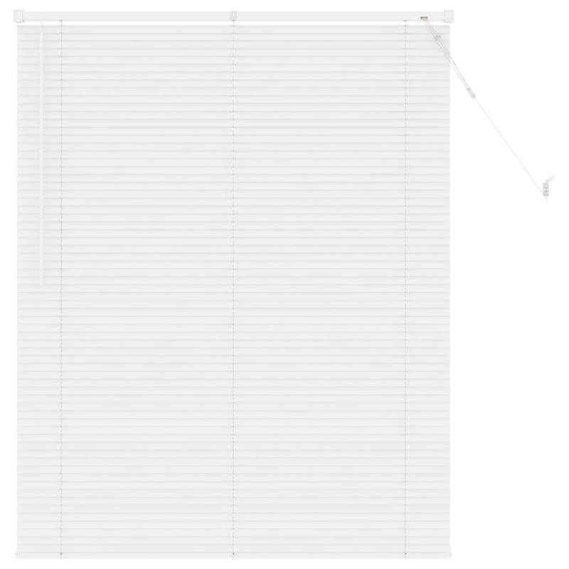 Load image into Gallery viewer, Vidaxl venetiaanse blind verstelbaar wit 150 x 110 cm pvc
