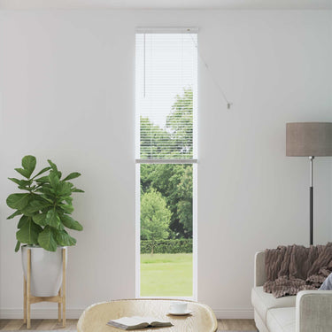 Vidaxl venetiaanse blind verstelbaar wit 213 x 50 cm pvc