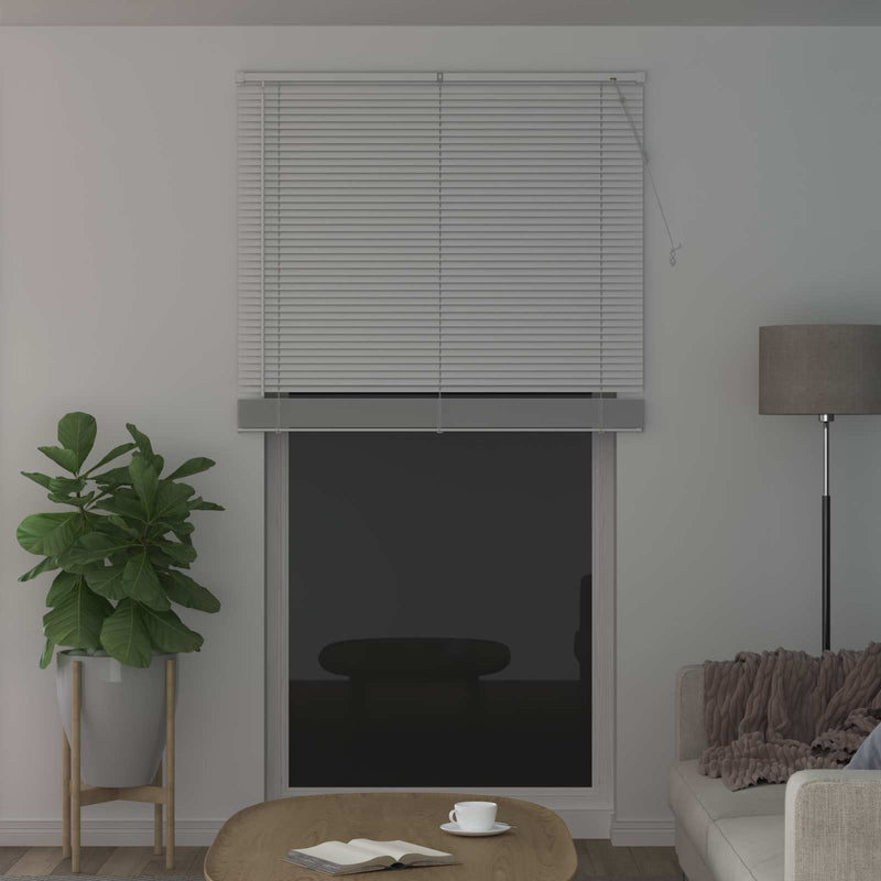 Load image into Gallery viewer, Vidaxl venetiaanse blind verstelbaar wit 213 x 120 cm pvc
