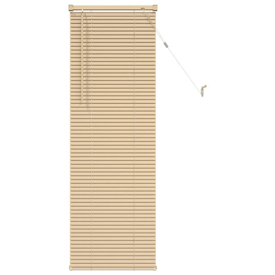 Vidaxl venetiaanse blind lichtbruin met patroon 150 x 40 cm pvc