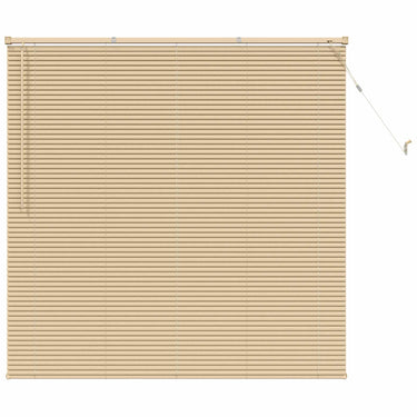 Vidaxl venetiaanse blind lichtbruin met patroon 150 x 130 cm pvc
