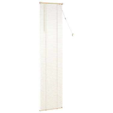 Vidaxl venetiaanse blind lichtbruin met patroon 213 x 40 cm pvc