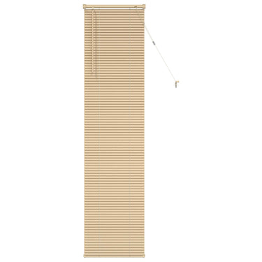 Vidaxl venetiaanse blind lichtbruin met patroon 213 x 60 cm pvc