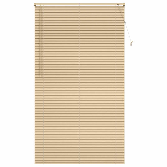 Vidaxl venetiaanse blind lichtbruin met patroon 213 x 120 cm pvc