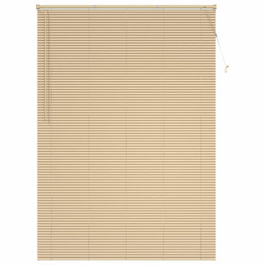 Vidaxl venetiaanse blind lichtbruin met patroon 213 x 150 cm pvc