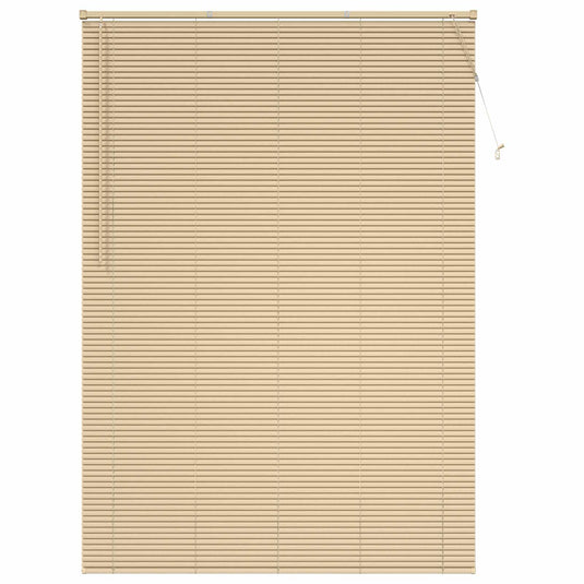 Vidaxl venetiaanse blind lichtbruin met patroon 213 x 160 cm pvc