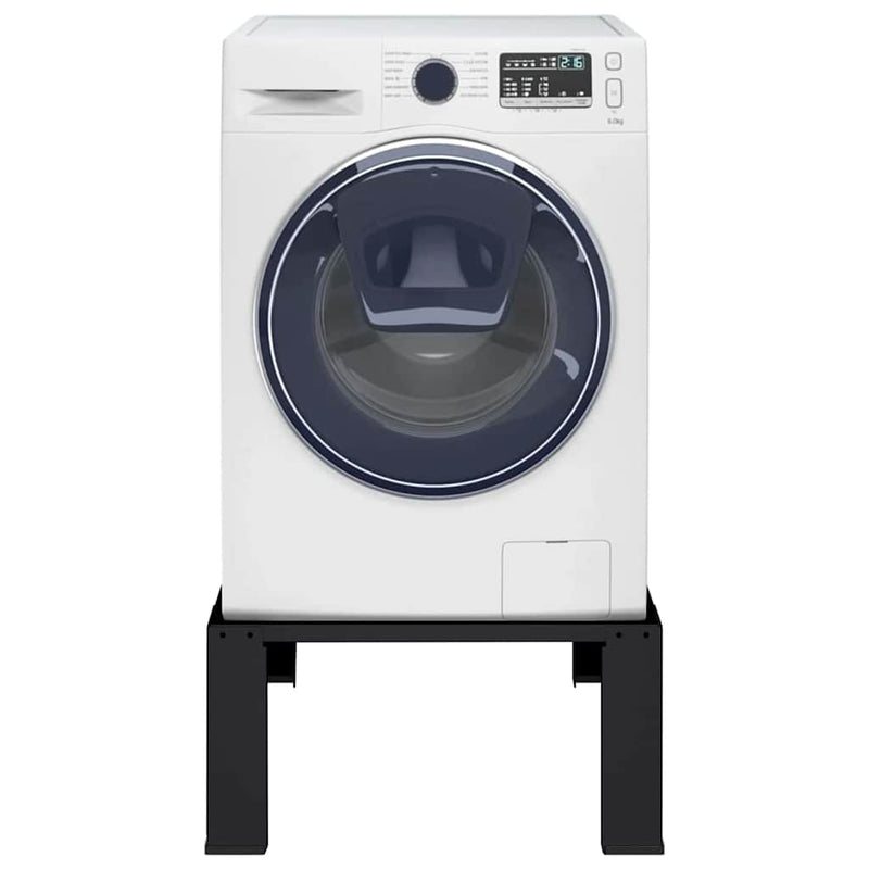 Load image into Gallery viewer, Vidaxl wasmachine pedestal zwart 64 x 55 x 32,5 cm staal
