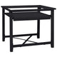 Vidaxl wasmachine pedestal zwart 60 x 56 x 52 cm staal