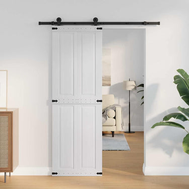 Vidaxl deur corona wit 70 x 210 cm bewerkt hout