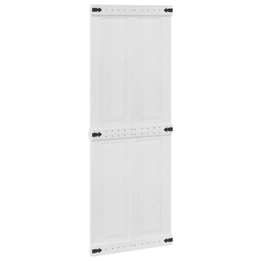 Vidaxl deur corona wit 80 x 210 cm bewerkt hout