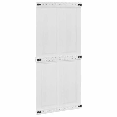 Vidaxl deur corona wit 100 x 210 cm bewerkt hout