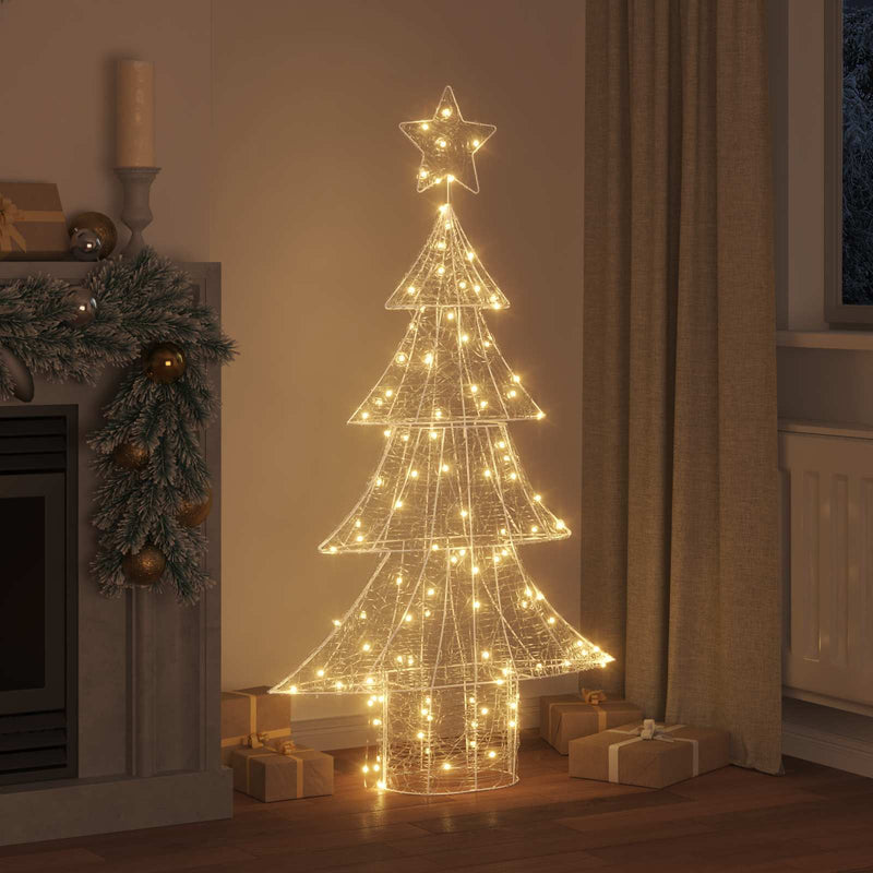 Load image into Gallery viewer, Vidaxl kerstboom met 160 led warmwit 150 cm acryl

