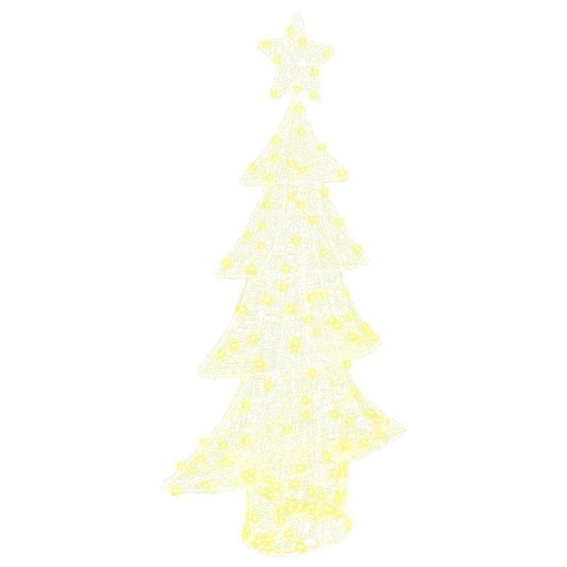 Load image into Gallery viewer, Vidaxl kerstboom met 160 led warmwit 150 cm acryl
