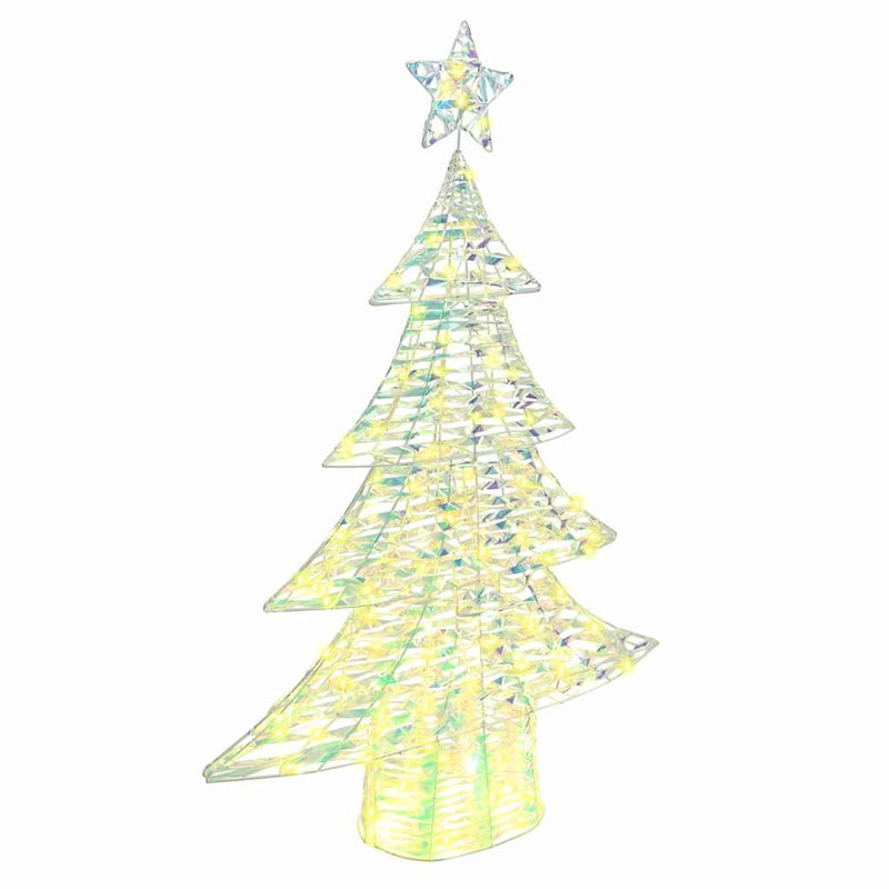 Load image into Gallery viewer, Vidaxl kerstboom met 120 led warmwit 120,5 cm pet
