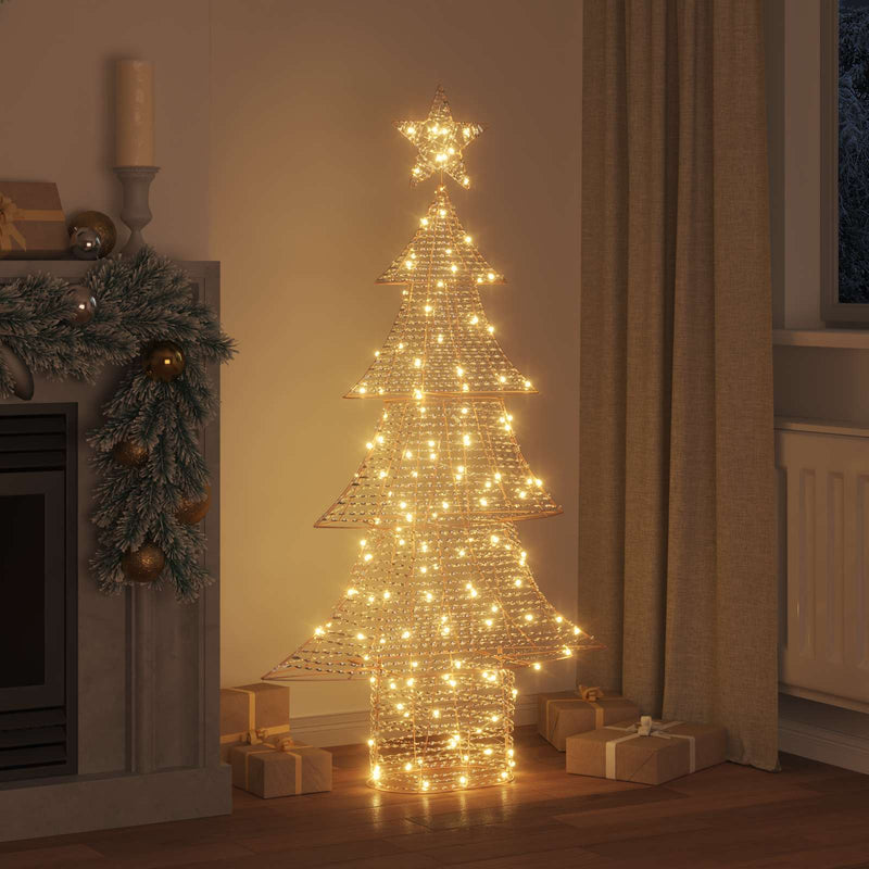 Load image into Gallery viewer, Vidaxl kerstboom met 160 led warmwit 151 cm pet
