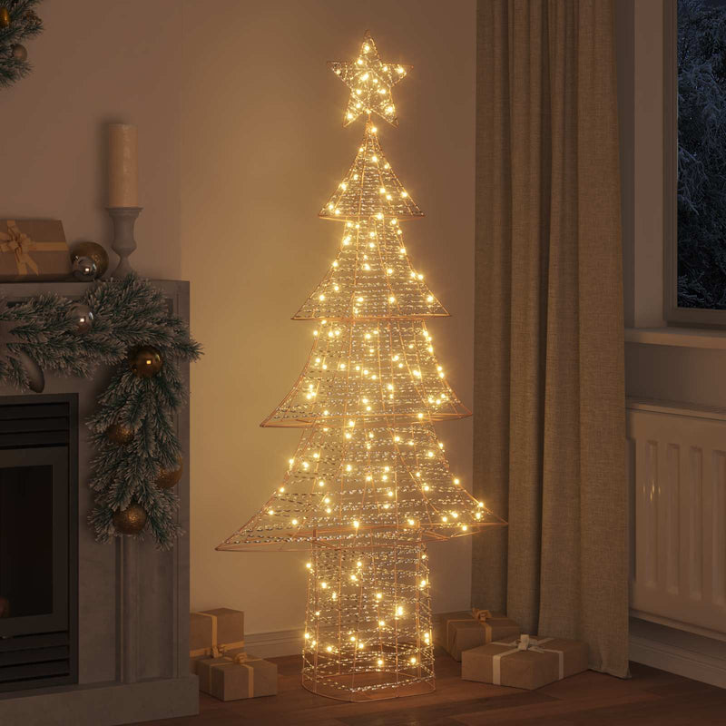 Load image into Gallery viewer, Vidaxl kerstboom met 240 led warmwit 181 cm pet
