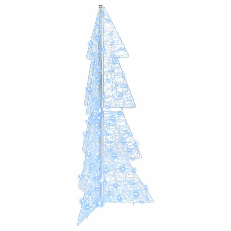 Load image into Gallery viewer, Vidaxl kerstboom met 100 led koud wit 120 cm acryl
