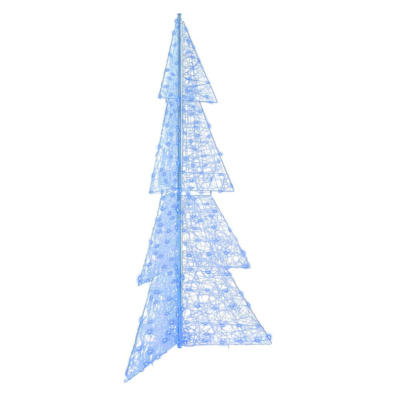 Load image into Gallery viewer, Vidaxl kerstboom met 240 led blauw 180 cm acryl
