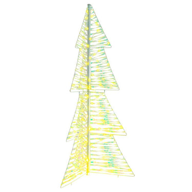 Vidaxl kerstboom met 160 led warmwit 150 cm pet