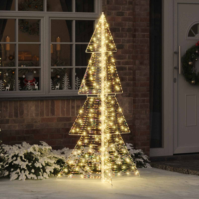 Load image into Gallery viewer, Vidaxl kerstboom met 240 led warmwit 180 cm pet
