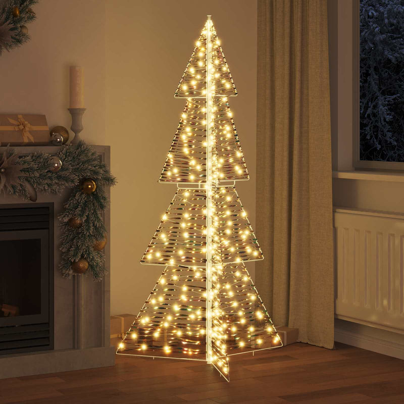 Load image into Gallery viewer, Vidaxl kerstboom met 240 led warmwit 180 cm pet
