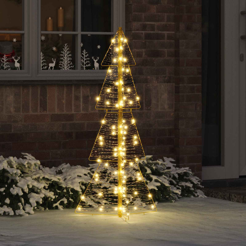 Load image into Gallery viewer, Vidaxl kerstboom met 100 led warmwit 120 cm pet

