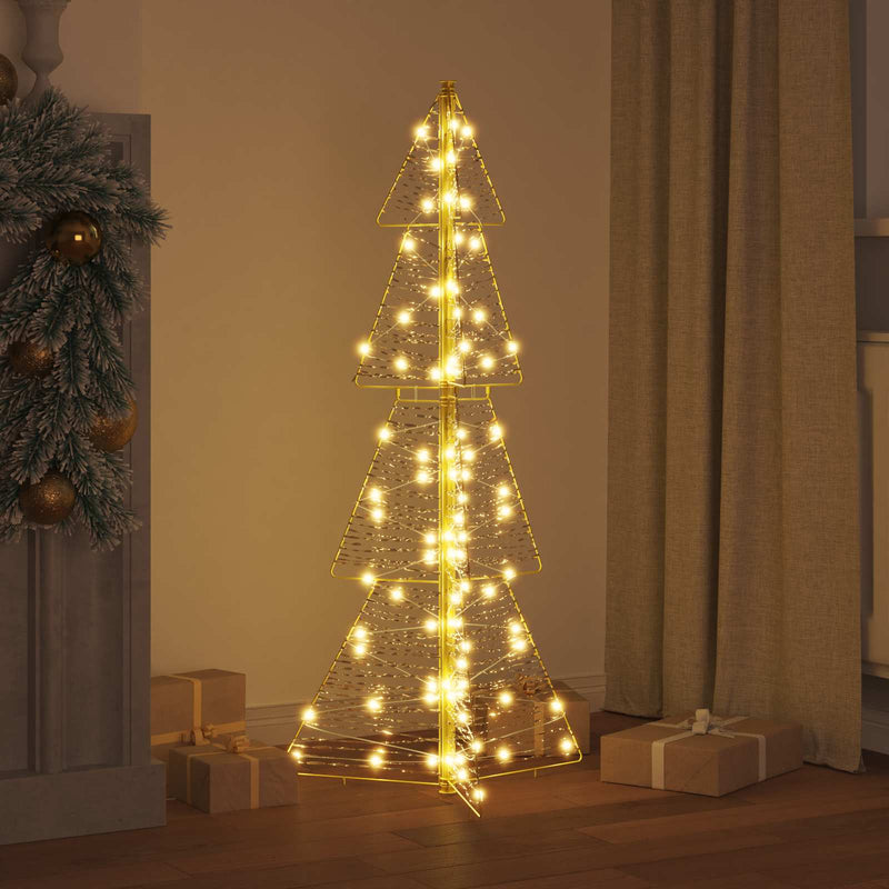 Load image into Gallery viewer, Vidaxl kerstboom met 100 led warmwit 120 cm pet
