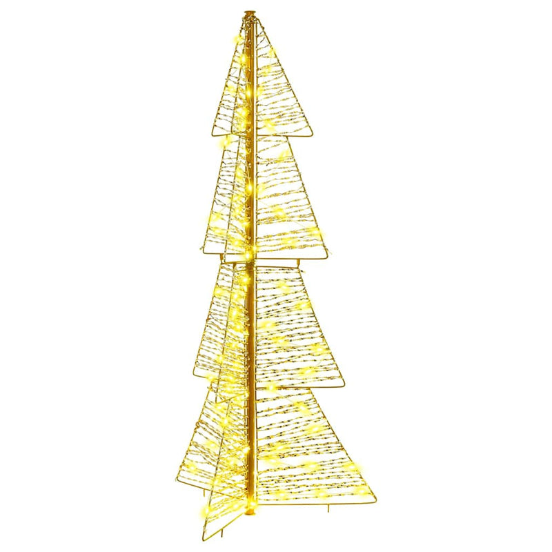 Load image into Gallery viewer, Vidaxl kerstboom met 100 led warmwit 120 cm pet
