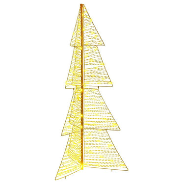 Vidaxl kerstboom met 160 led warmwit 150 cm pet