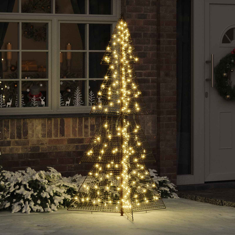 Load image into Gallery viewer, Vidaxl kerstboom met 240 led warmwit 180 cm pet
